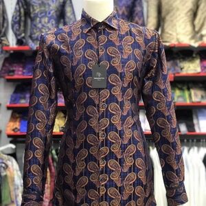 Paisley Patterned Men's Shirt